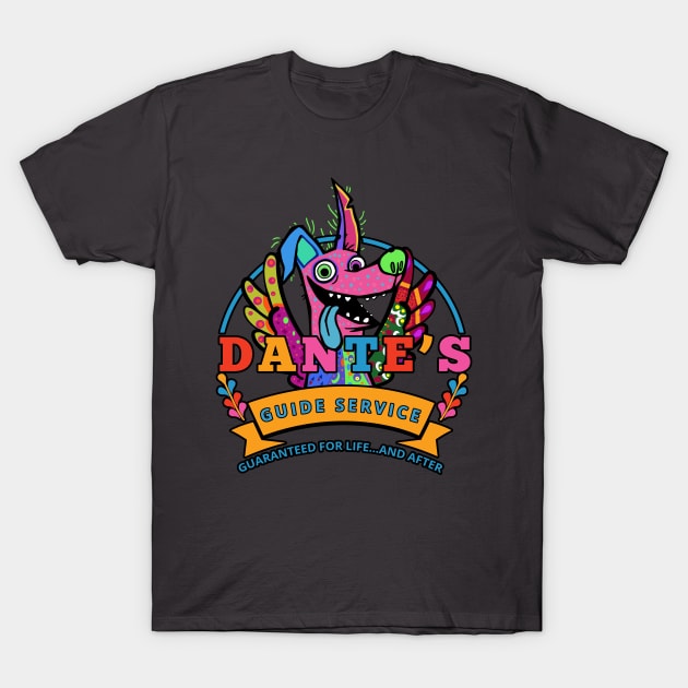 Dante's Guide Service T-Shirt by MagicalMeltdown